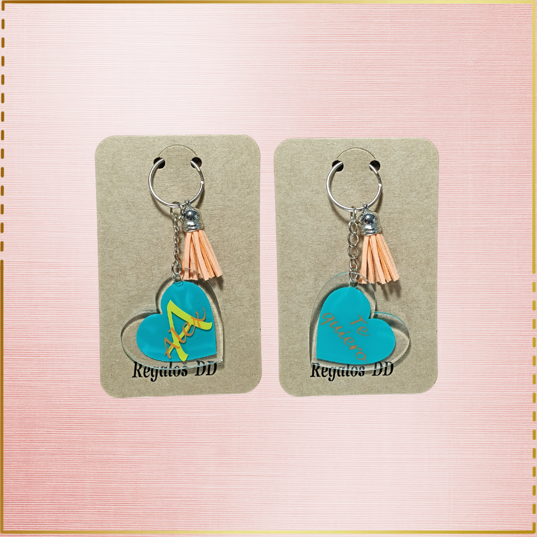 Llavero "Te quiero" – Personalizado