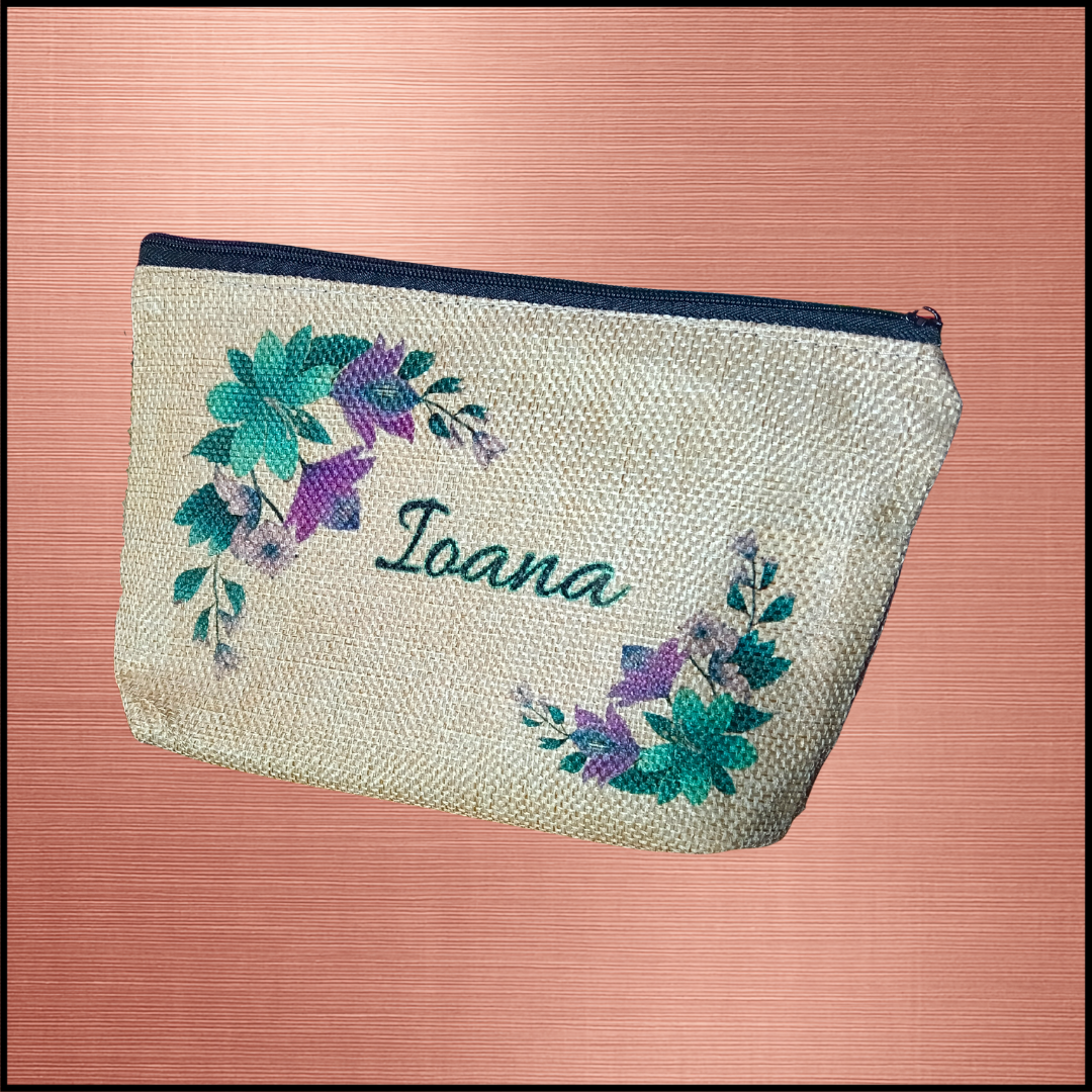 Neceser personalizado yute