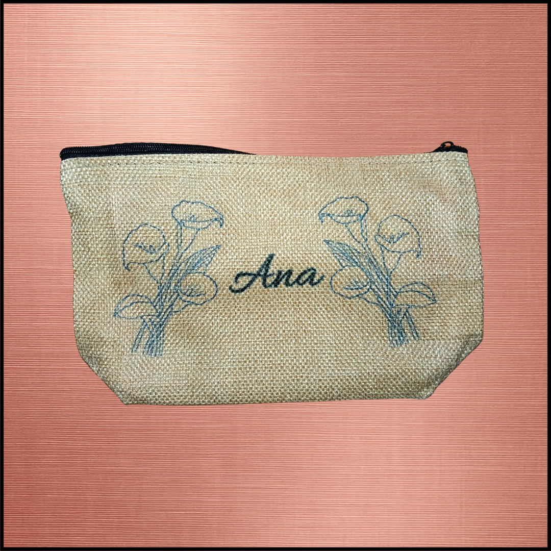 Neceser personalizado yute