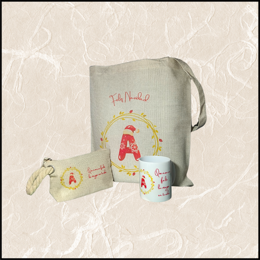 Regalo ideal. Pack regalo. deal para profes, familia, amigo...Detalle Navidad. Regalos DD