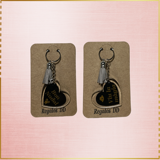 Llavero personalizado "Bon Nadal"