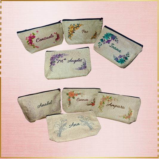 Neceser personalizado yute