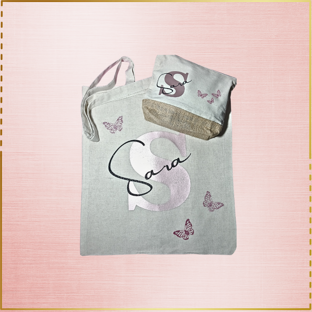 Bolsa tote mas neceser personalizados