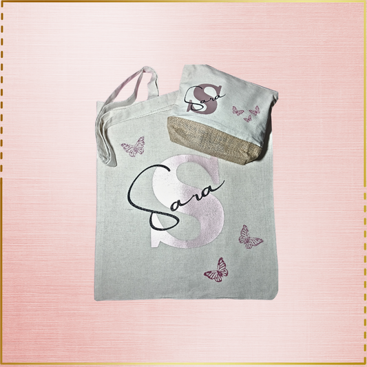Bolsa tote mas neceser personalizados